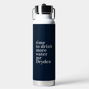 Botella De Agua Nombre personalizado