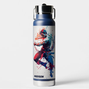 Botella De Agua Nombre personalizado Artes marciales