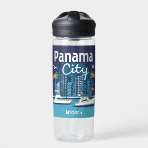 Botella De Agua Nombre personalizado Ciudad de Panamá