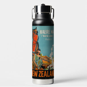 Botella De Agua Nombre personalizado de Nueva Zelanda