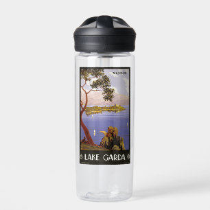 Botella De Agua Nombre personalizado del lago Garda Italia