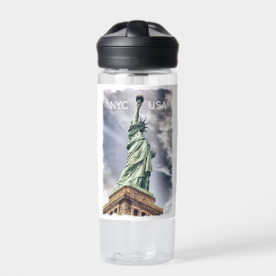 Botella De Agua Nombre personalizado Estatua de la Libertad
