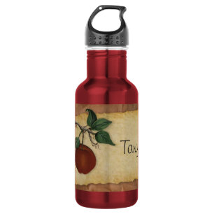 Botella De Agua Nombre personalizado Frasco de bebida de Apple Orc