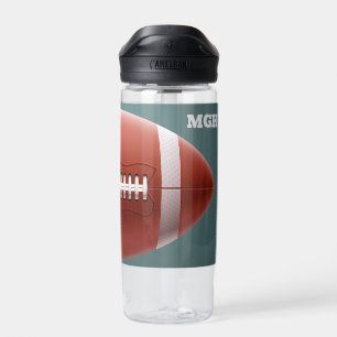 Botella De Agua Nombre personalizado Fútbol americano