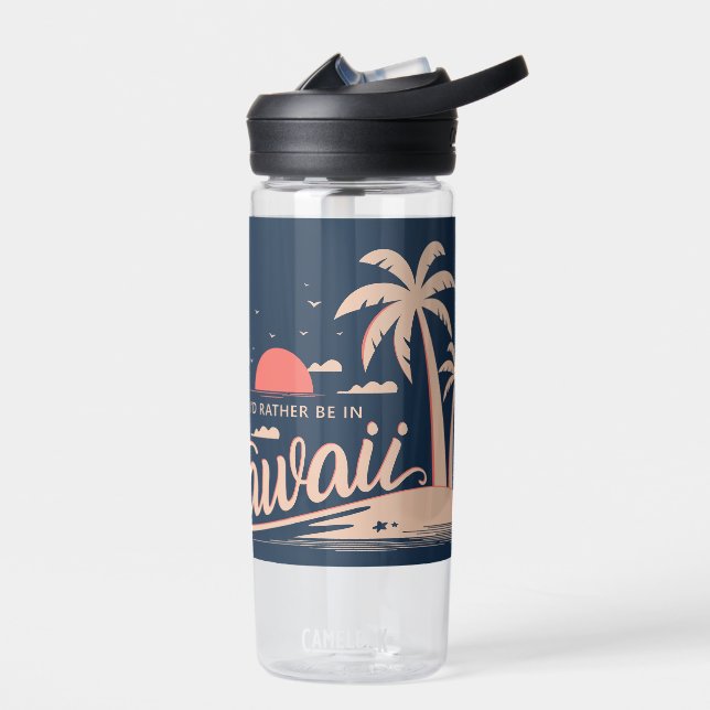 Botella De Agua Nombre personalizado Hawaii (Izquierdo)