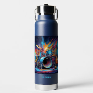 Botella De Agua Nombre personalizado Instrumentos musicales