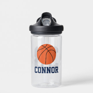 Botella De Agua Nombre personalizado Jersey de básquetbol
