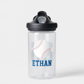 Botella De Agua Nombre personalizado Jersey de béisbol