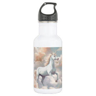 Botella De Agua Nombre personalizado lindo unicornio