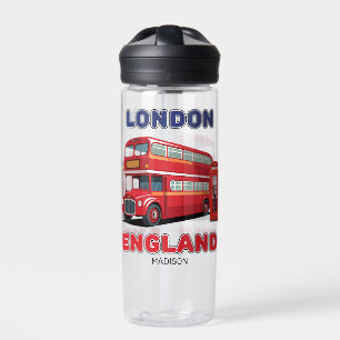 Botella De Agua Nombre personalizado Londres Inglaterra