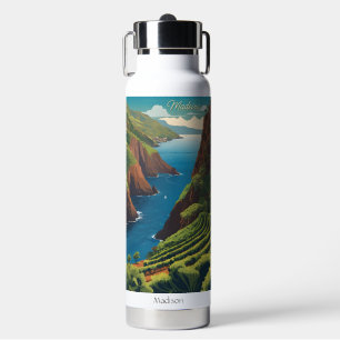 Botella De Agua Nombre personalizado Madeira Portugal