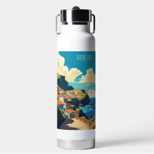 Botella De Agua Nombre personalizado Madeira Portugal