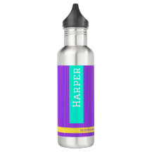 Nombre personalizado púrpura moderno