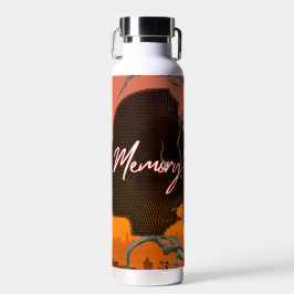 Botella De Agua Nombre personalizado Recuerdos conmovedores Gráfic