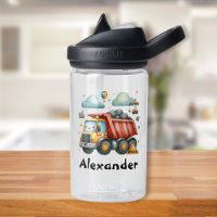 Nombre personalizado Vehículos de construcción Niñ
