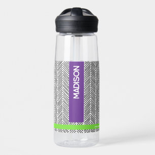 Botella De Agua Nombre personalizado   Viajes personalizados