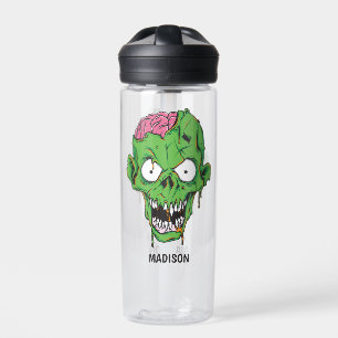 Botella De Agua Nombre personalizado Zombie