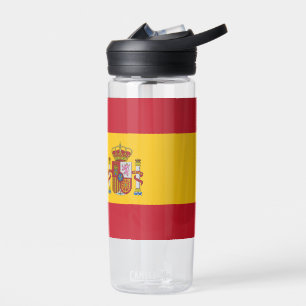 Botella De Agua Nombre y texto personalizados de marca española