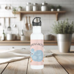 Botella De Agua Nombro De Oveja Rosa Y Niño De Belleza Moderna Pas<br><div class="desc">Nombro De Oveja Rosa Y Niño De Belleza Moderna Pastel</div>