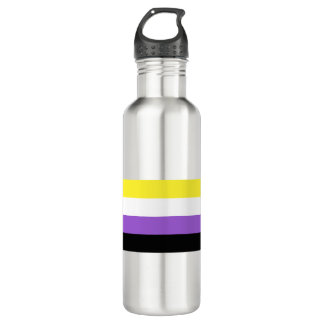 Botella De Agua Non Binary Pride