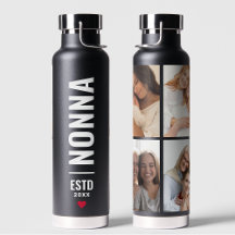 Nonna | Personalizado italiana con fecha 4 foto ne