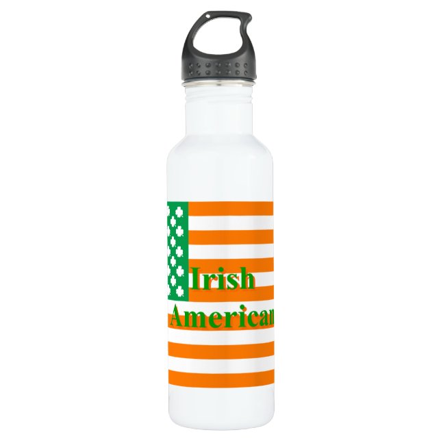 Botella De Agua Norteamericano de Irlanda (Anverso)