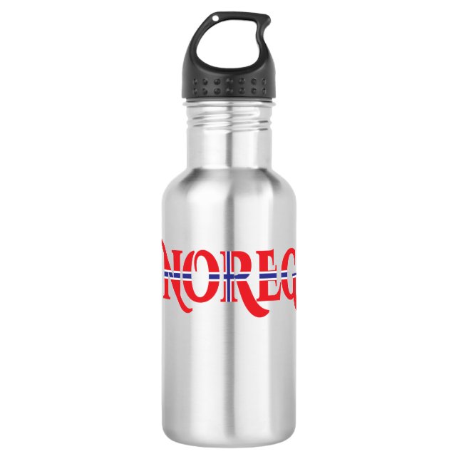 Botella De Agua Noruega Noreg Noruega (Anverso)