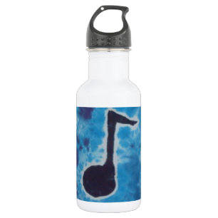 Botella De Agua Nota azul Music Tie Dye PhatDyes