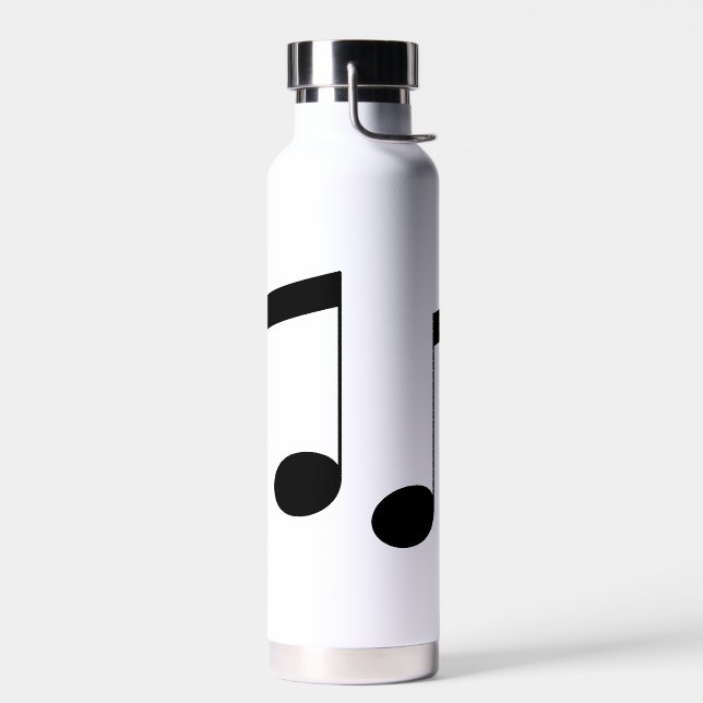 Botella De Agua Nota del haz de música, (Izquierdo)