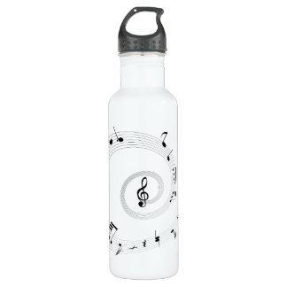 Botella De Agua Notas musicales