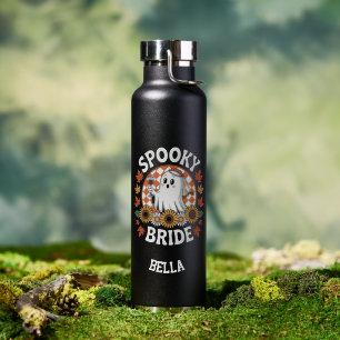 Botella De Agua Novia Espeluznante Fantasma Halloween Personalizad