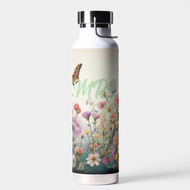 Botella De Agua Novia personalizada (Izquierdo)
