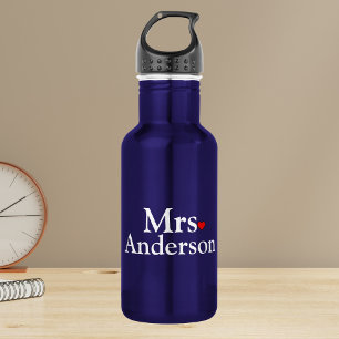 Botella De Agua Novia personalizada