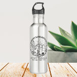 Botella De Agua Novia regalo Personalizado Desert Bachelorette Par<br><div class="desc">Si está buscando la manera perfecta de mostrar su aprecio por todas sus damas de honor antes del gran día, no busque más que nuestra personalizado Scottsdale Before the Veil bachelorette party de agua de acero inoxidable! Este regalo único es perfecto para cualquier novia que quiera mostrar a sus damas...</div>