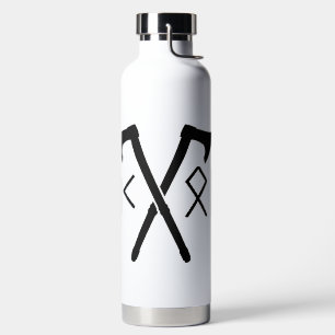 Botella De Agua NSFW Elder Futhark Runic Ax