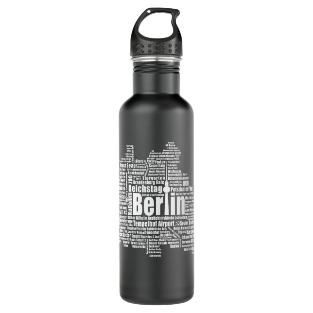 Botella De Agua Nube de Berlín (Anverso)