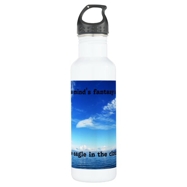 Botella De Agua Nube Eagle (Anverso)