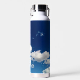 Botella De Agua Nube larga simple