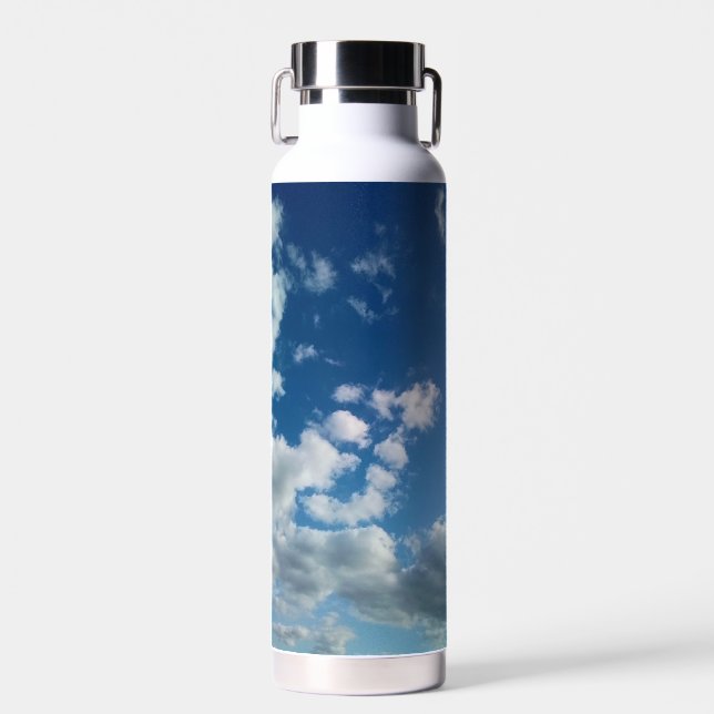 Botella De Agua Nubes en el cielo (Delantero)