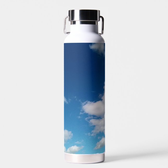 Botella De Agua Nubes flotantes pequeñas (Delantero)