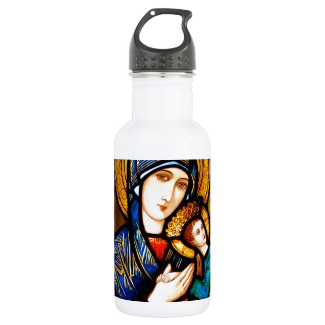 Botella De Agua nuestra dama de ayuda perpetua (Anverso)
