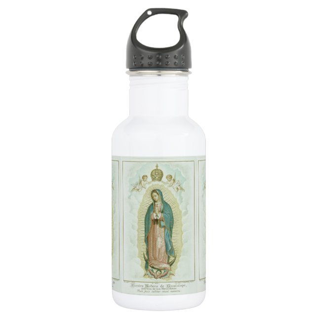 Botella De Agua Nuestra Señora De Guadalupe (Anverso)