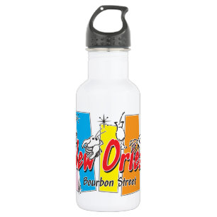 Botella De Agua Nueva Orleans Retro Look