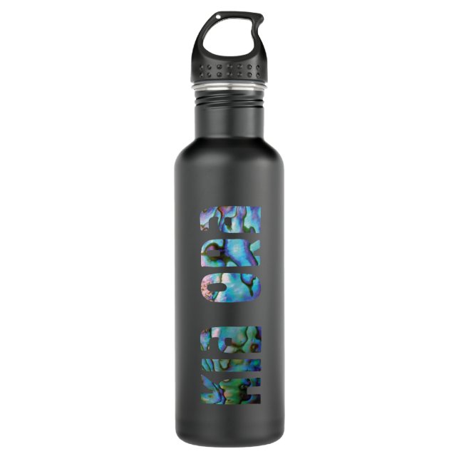 BOTELLA DE AGUA NUEVA ZELANDIA KIA ORA PAUA (Anverso)