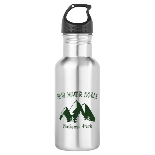Botella De Agua Nuevo Parque Nacional de la Garganta del Río (Anverso)