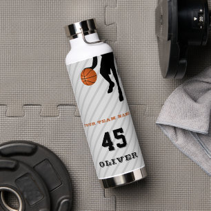Botella De Agua Número de nombre del equipo del jugador de balonce