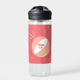Botella De Agua Número de nombre personalizado del baloncesto pers