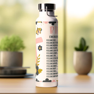 Botella De Agua Números de emergencia de la Biblia cristiana