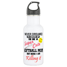 Botella De Agua Nunca soñaba softball