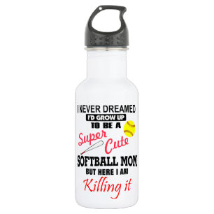 Botella De Agua Nunca soñaba softball